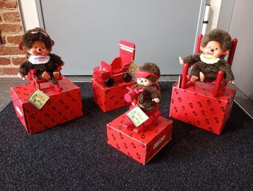 Sekiguchi - Teddybeer Monchhichi - 1970-1980 - Japan