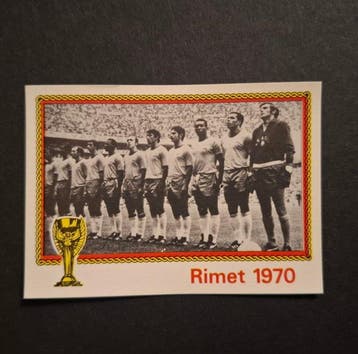 1974 Panini München 74 World Cup Rimet 1970 48 Niet geplakt, Nieuw