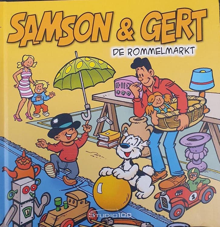 Samson en Gert: De rommelmarkt / Samson & Gert / 34, Boeken, Kinderboeken | Jeugd | 13 jaar en ouder, Gelezen, Verzenden