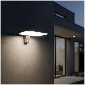 Solar LED Bouwlamp 15W 2000lm 2CCT 3000K-4000K IP65 met B..., Ophalen of Verzenden, Nieuw