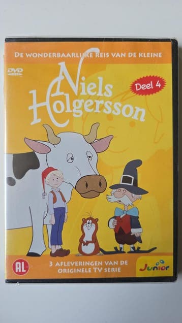 NIELS HOLGERSSON DEEL 4 (IN SEAL) (DVD), Verzenden, Gebruikt