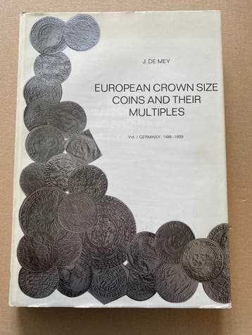 European Crown Size Coins - Germany 1486-1599, Postzegels en Munten, Munten en Bankbiljetten | Toebehoren, Verzenden, Boek of Naslagwerk