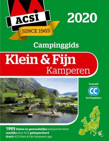 ACSI Klein & Fijn Kamperen gids + app 2020 / ACSI, Verzenden, Gelezen, ACSI