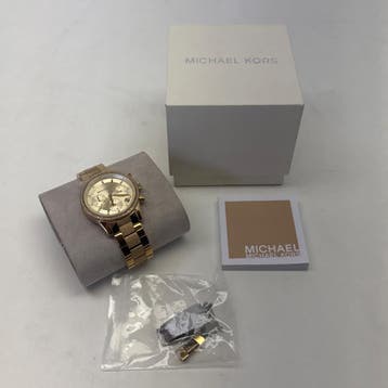 Michael Kors MK6597 Dames Horloge 37mm | Nette Staat, Sieraden, Tassen en Uiterlijk, Horloges | Dames, Ophalen of Verzenden, Nieuw