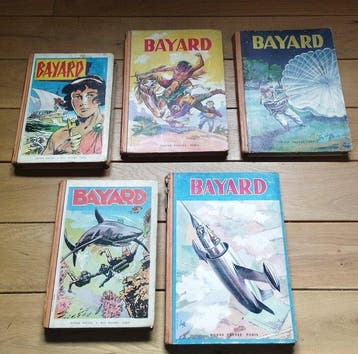 Bayard (magazine) - 5 Recueils - 5 Album - Eerste druk -, Boeken, Nieuw
