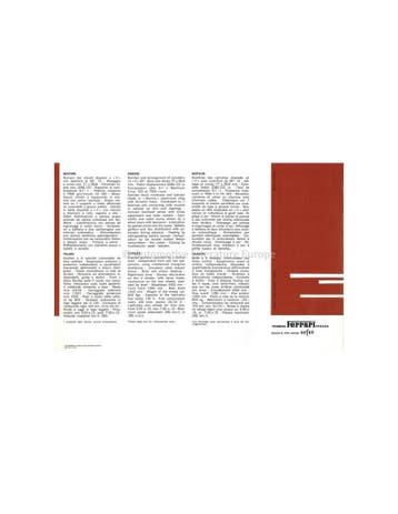 1989 FERRARI 250 LE MANS BERLINETTA BROCHURE, Nieuw, Ferrari, Author
