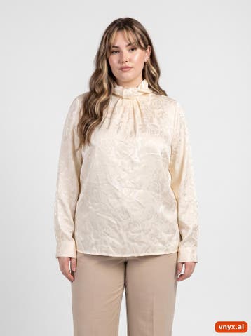 Kaki Roberts Blouses Dames maat XXXL Crème Vintage, Ophalen of Verzenden, Nieuw