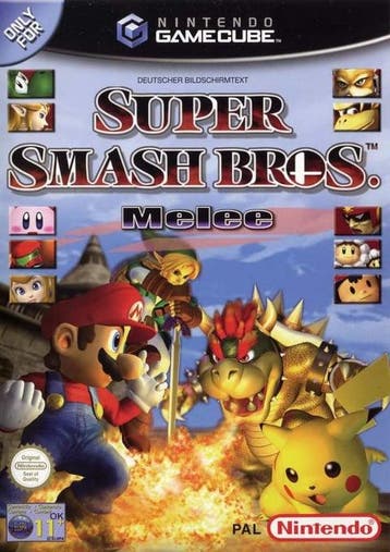 Gamecube Super Smash Bros. Melee, Verzenden, Zo goed als nieuw