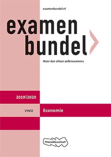 Examenbundel vwo Economie 2019/2020 - Blaas, Verzenden, Gelezen