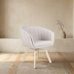 Eetkamerstoel Brussel | Beige, Huis en Inrichting, Stoelen, Ophalen of Verzenden, Nieuw