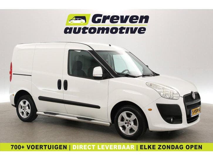 Fiat Doblò 1.3 MultiJet SX | EXPORT | Airco | Trekhaak |, Auto's, Bestelauto's, Handgeschakeld, Diesel, Wit, Euro 5, Fiat