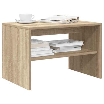 vidaXL Tv-meubel 60x40x40 cm bewerkt hout sonoma, Verzenden, Nieuw, Overige houtsoorten