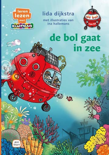 De bol gaat in zee / Leren lezen met Kluitman 9789020676129, Boeken, Verzenden, Zo goed als nieuw, Lida Dijkstra