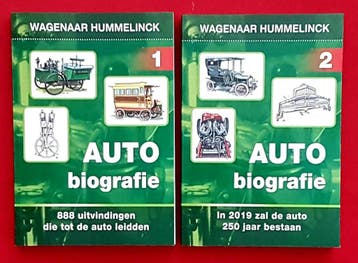 Auto Biografie deel 1+2, Boeken, Auto's | Boeken, Algemeen, Verzenden, Nieuw, Wagenaar Hummelinck