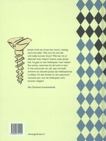 Jantje en het helikoptertje / Gottmer-prentenboek, Boeken, Verzenden, Zo goed als nieuw, Bert Vissers