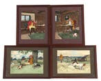 Harry Eliott (1882-1959), Vier werken op papier, Antiek en Kunst, Kunst | Schilderijen | Klassiek