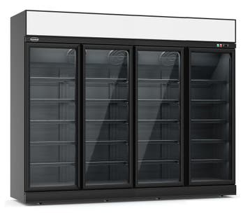Combisteel Koelkast | 2060L | Zwart | 0°C/+10°C | Geforceerd, Witgoed en Apparatuur, Ophalen of Verzenden, Nieuw