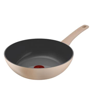 Tefal Tefal wokpan Ø28cm keramisch PFAS-vrij, Verzenden, Nieuw
