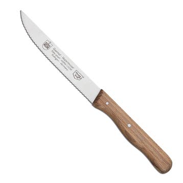 RÖR Solingen Steakmes – Vespermes – Gekarteld – RVS, Ophalen of Verzenden, Nieuw, Rvs of Chroom