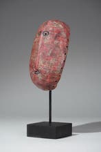 Een houten masker - Prampram - Ghana (Zonder minimumprijs)