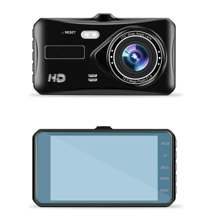 DrPhone DC6 Auto Dashcam Voor en Achter - Video Recorder FHD, Auto diversen, Dashcams, Verzenden
