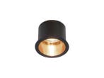 Veiling - 50x GU10 Inbouw armatuur zwart en goud met lamphou, Nieuw