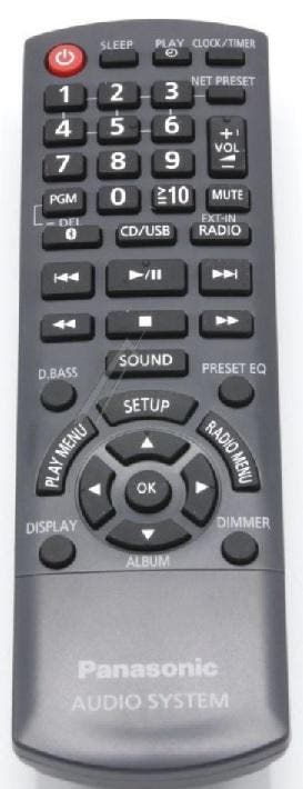 Afstandsbediening Panasonic sc-pmx152, Ophalen of Verzenden, Nieuw, Origineel