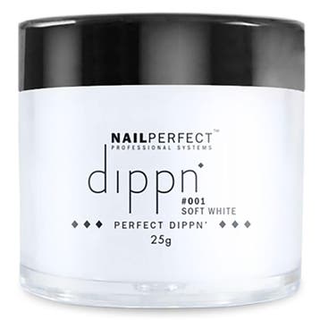 Nail Perfect  Dippn  #001 Soft White  25gr, Verzenden, Nieuw