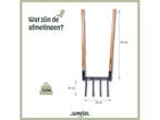 de Woeler DW4 - Woelvork - Roestvrij - Ergonomisch - FSC, Verzenden, Nieuw