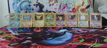 Pokémon - 8 Card - Venusaur, Mewtwo, Gyarados, Hypno,, Nieuw