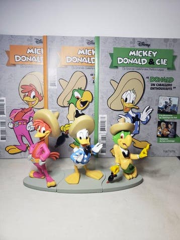 Hachette, Disney - Beeldje - Figurine Disney - Les Trois, Nieuw