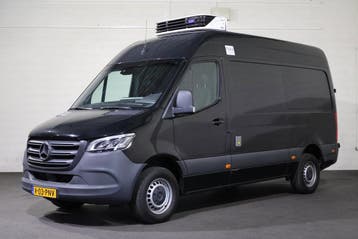 Zakelijke Lease |  Mercedes-Benz Sprinter 317 CDI L2 H2 Koel, Automaat, Stof, Gebruikt, Zwart