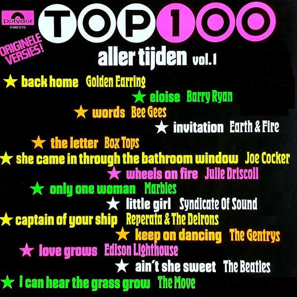Various - Top 100 Aller Tijden Vol.1, Cd's en Dvd's, Vinyl | Pop, Gebruikt, Ophalen of Verzenden