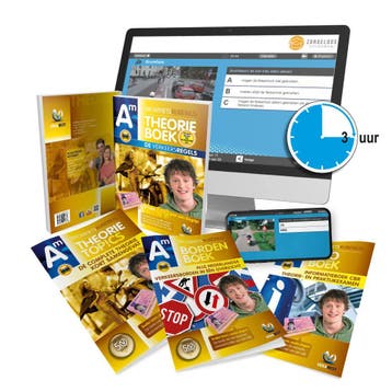 Scooter Theorieboek 2023 met Samenvatting en Oefenexamens, Verzenden, Nieuw, Overige niveaus, VekaBest
