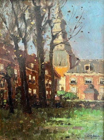 Chris Soer (1882–1961) - Stadsgezicht