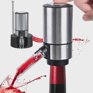 Elektrische Wijn Decanteerder & Dispenser: Snel Beluchten en, Verzenden, Nieuw