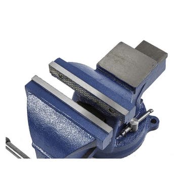 Bankschroef 150 mm. draaibare uitvoering met aambeeld, Ophalen of Verzenden, Nieuw