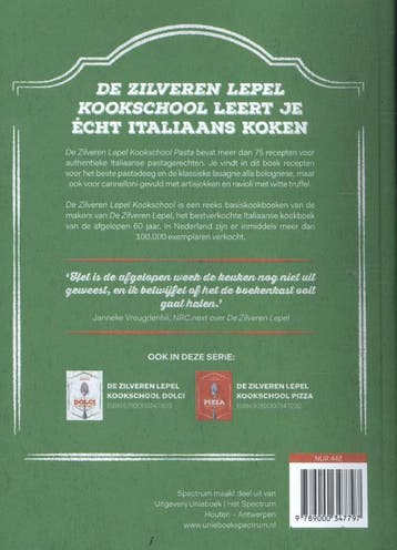 Pasta / De Zilveren Lepel Kookschool 9789000347797, Verzenden, Zo goed als nieuw, Zilveren Lepel Kookschool
