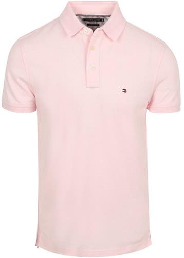 Tommy Hilfiger 1985 Polo Lily Roze maat XL Heren, Kleding | Heren, Verzenden, Tommy Hilfiger, Roze, Maat 56/58 (XL)