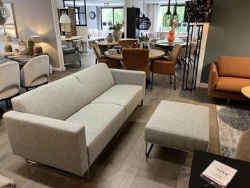 Artifort Mare Amdal grijs, Artifort Leolux Rolf Benz Design on Stock, Driepersoons, 75 tot 100 cm, Zo goed als nieuw