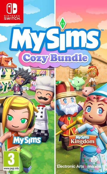 Switch MySims Cozy Bundle, Verzenden, Zo goed als nieuw