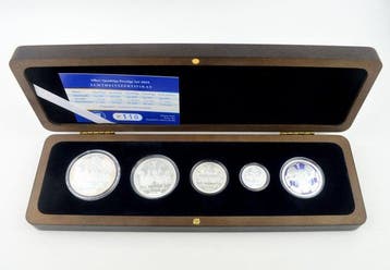 Duitsland. Silber Quadriga Prestige Set 2024, 2.20 Oz .999