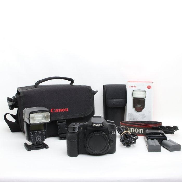 Canon EOS 40D + Canon Speedlite 430EX Digitale reflex camera, Audio, Tv en Foto, Fotocamera's Digitaal