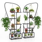 LIVSK Plantenrekset Vlinder - vormig Metaal - 6 Niveaus - 2, Verzenden, Nieuw