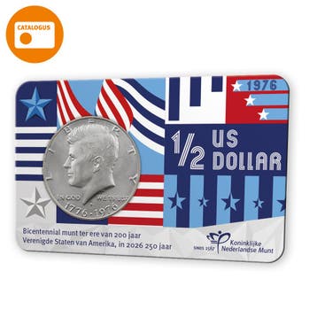 250 jaar bestaan van de Verenigde Staten in coincard, Postzegels en Munten, Verzenden