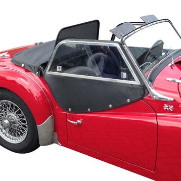 Triumph TR3 (1955-1962) Cabrio windscherm Zwart windscherm, Ophalen of Verzenden