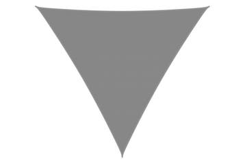 Schaduwdoek 3 x 3 x 3m | Driehoek - Waterresistent | Grijs, Tuin en Terras, Schaduwdoeken, Ophalen of Verzenden, Nieuw