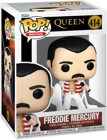 Funko Pop! - Queen Freddie Mercury with Cape #414 | Funko -, Verzamelen, Poppetjes en Figuurtjes, Nieuw, Verzenden