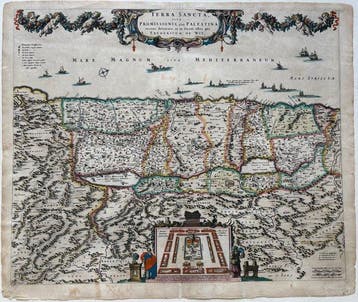 Israël - Israel; F. de Wit - Terra Sancta, sive Promissionis, Nieuw