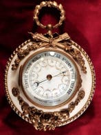 Aneroid barometer - Brons, Marmer - Franse aneroïde